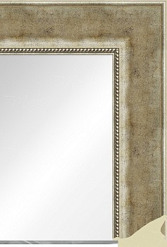 Напольное зеркало «Бартоло теплое золото»