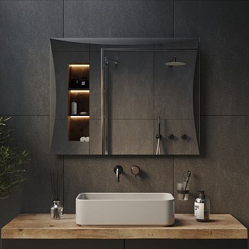 Зеркало «Импульс» с интерьерной подсветкой