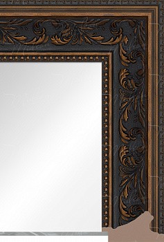 Зеркало «Просперо» коричневая